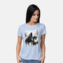 The Black Riders Journey-Womens-Basic-Tee-DrMonekers