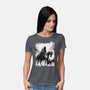 The Black Riders Journey-Womens-Basic-Tee-DrMonekers