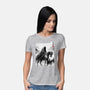 The Black Riders Journey-Womens-Basic-Tee-DrMonekers