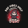 Bad Vibes Only-Cat-Basic-Pet Tank-koalastudio