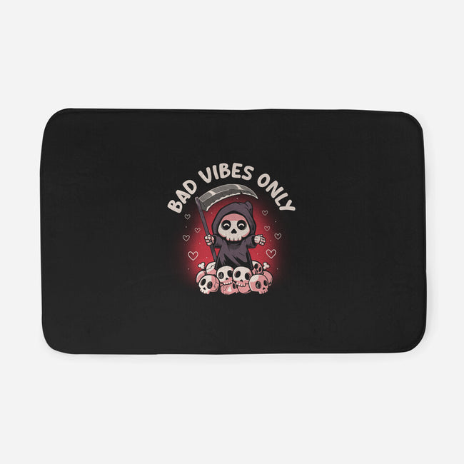Bad Vibes Only-None-Memory Foam-Bath Mat-koalastudio