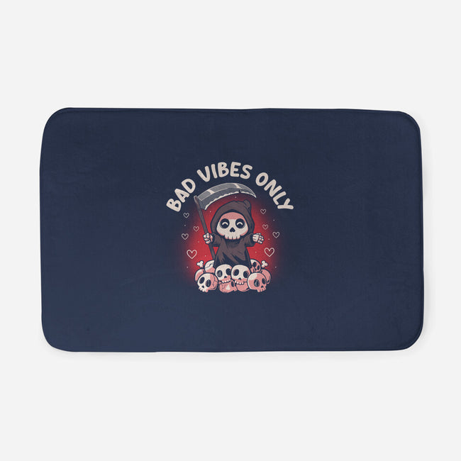 Bad Vibes Only-None-Memory Foam-Bath Mat-koalastudio