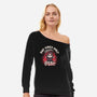 Bad Vibes Only-Womens-Off Shoulder-Sweatshirt-koalastudio