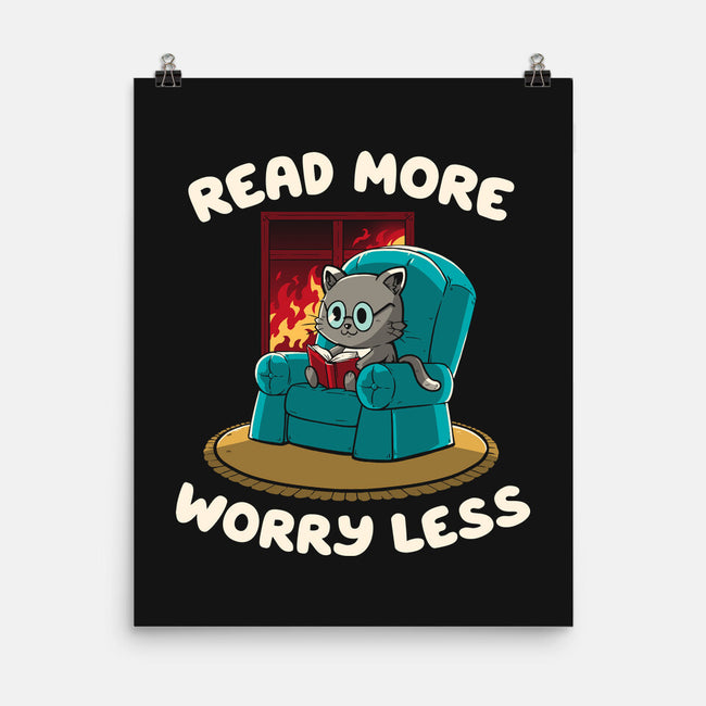 Read More Worry Less-None-Matte-Poster-koalastudio