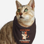 Allergic To People-Cat-Bandana-Pet Collar-koalastudio