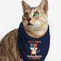 Allergic To People-Cat-Bandana-Pet Collar-koalastudio