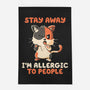 Allergic To People-None-Outdoor-Rug-koalastudio