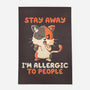 Allergic To People-None-Outdoor-Rug-koalastudio