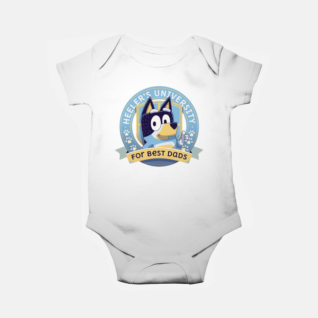 Heeler's Uni-Baby-Basic-Onesie-Geekydog