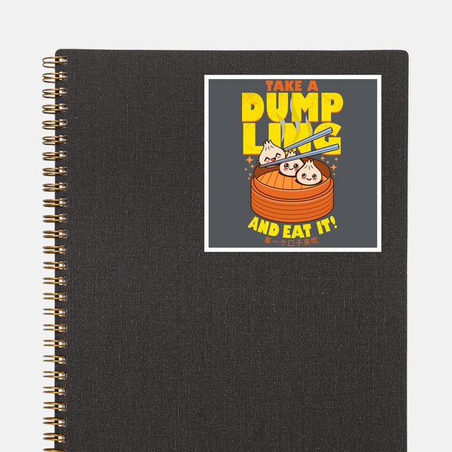 Take A Dumpling And Eat It-None-Glossy-Sticker-Boggs Nicolas