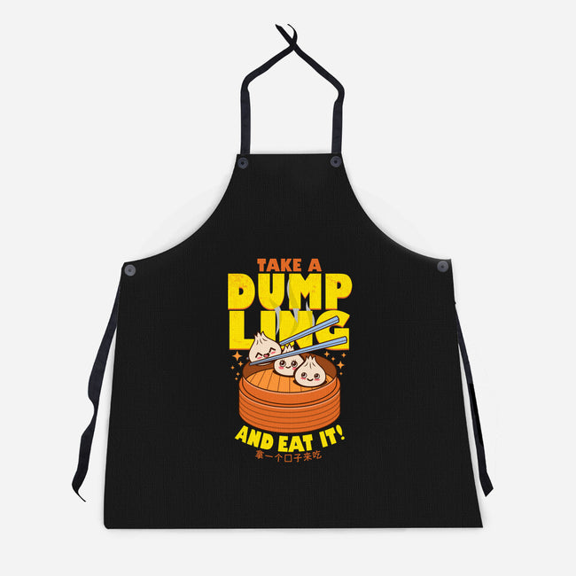 Take A Dumpling And Eat It-Unisex-Kitchen-Apron-Boggs Nicolas