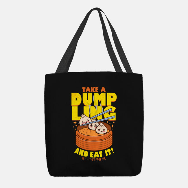 Take A Dumpling And Eat It-None-Basic Tote-Bag-Boggs Nicolas