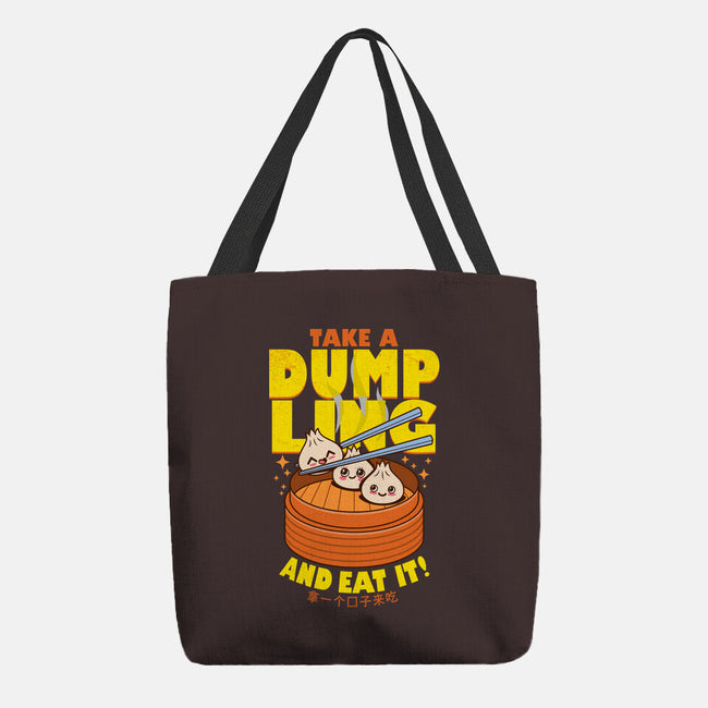 Take A Dumpling And Eat It-None-Basic Tote-Bag-Boggs Nicolas