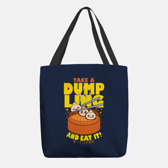 Take A Dumpling And Eat It-None-Basic Tote-Bag-Boggs Nicolas