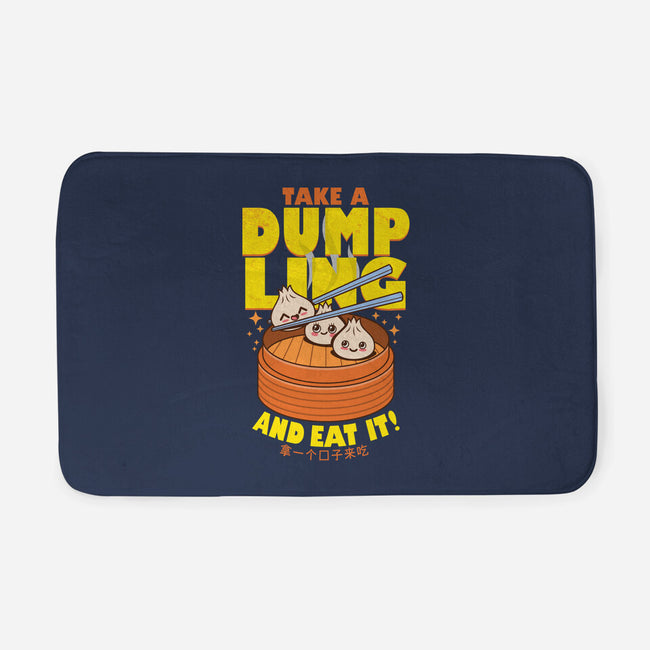 Take A Dumpling And Eat It-None-Memory Foam-Bath Mat-Boggs Nicolas