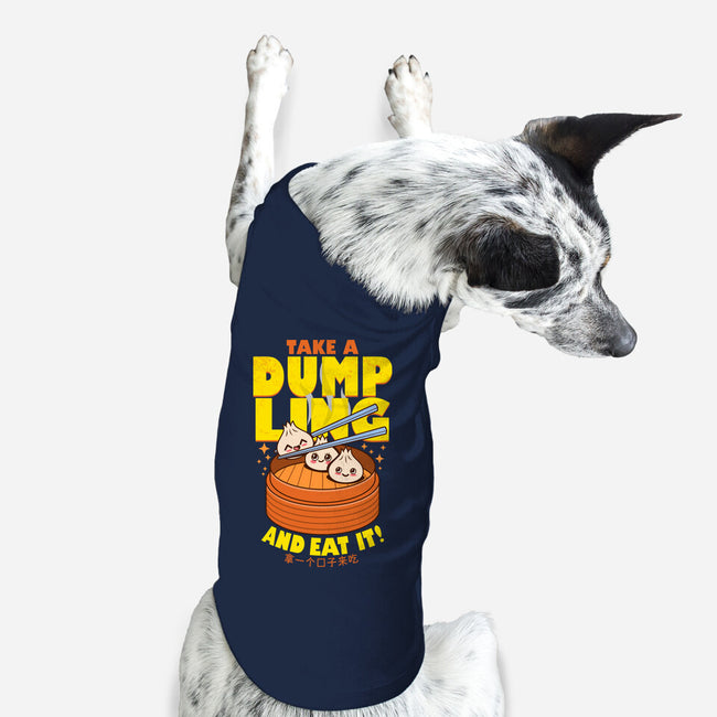 Take A Dumpling And Eat It-Dog-Basic-Pet Tank-Boggs Nicolas