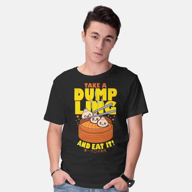 Take A Dumpling And Eat It-Mens-Basic-Tee-Boggs Nicolas