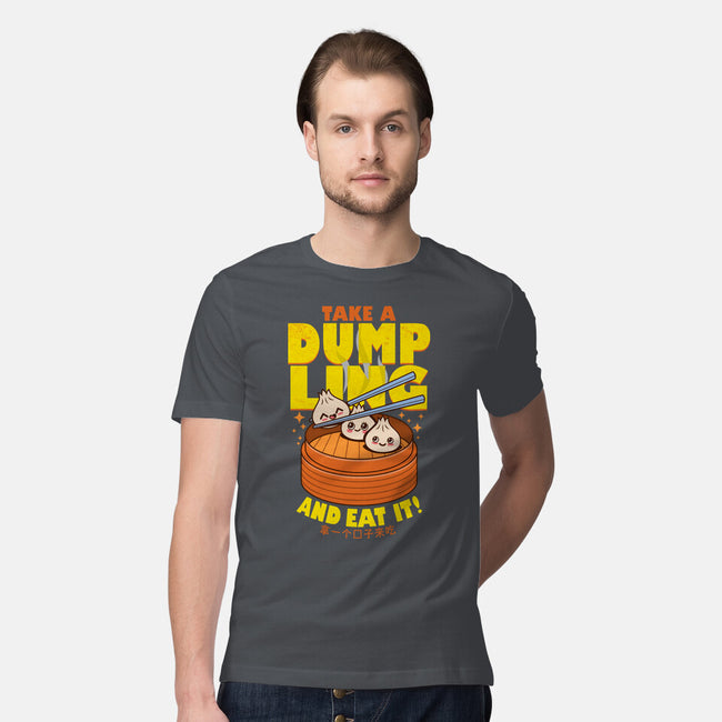 Take A Dumpling And Eat It-Mens-Premium-Tee-Boggs Nicolas