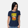 Take A Dumpling And Eat It-Womens-Basic-Tee-Boggs Nicolas