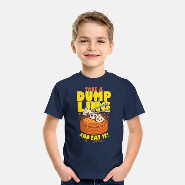 Take A Dumpling And Eat It-Youth-Basic-Tee-Boggs Nicolas