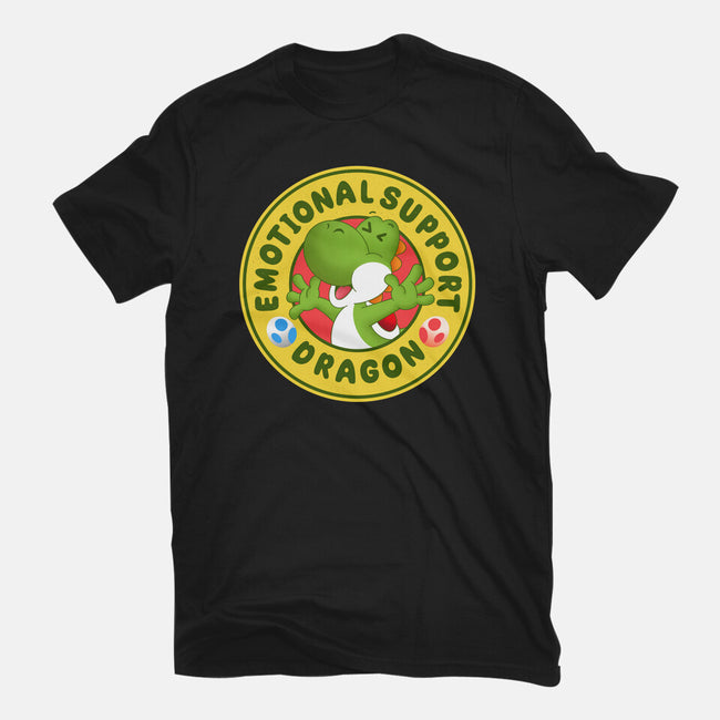 My Emotional Support Dragon-Womens-Fitted-Tee-Tri haryadi