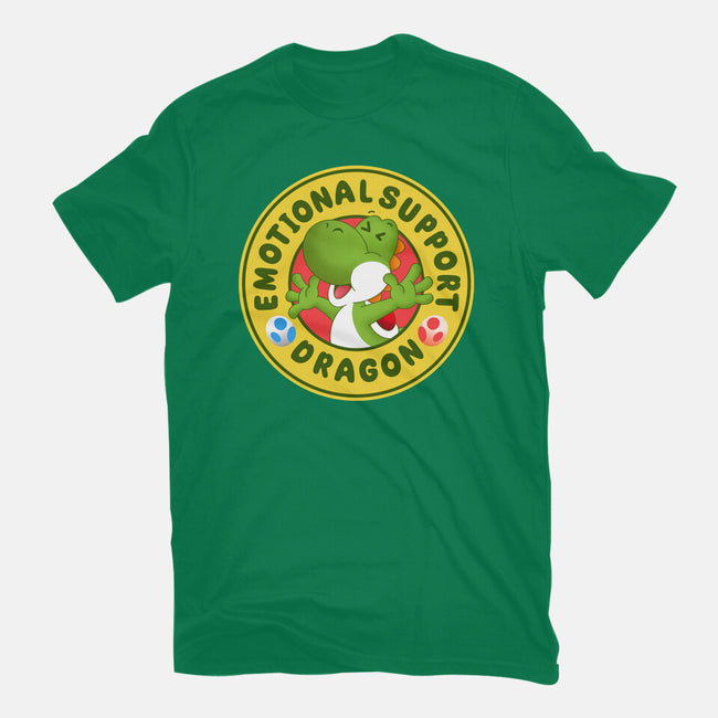 My Emotional Support Dragon-Unisex-Basic-Tee-Tri haryadi