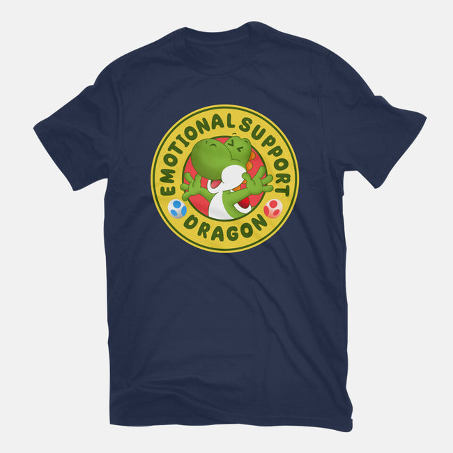 My Emotional Support Dragon-Mens-Basic-Tee-Tri haryadi