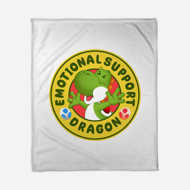 My Emotional Support Dragon-None-Fleece-Blanket-Tri haryadi