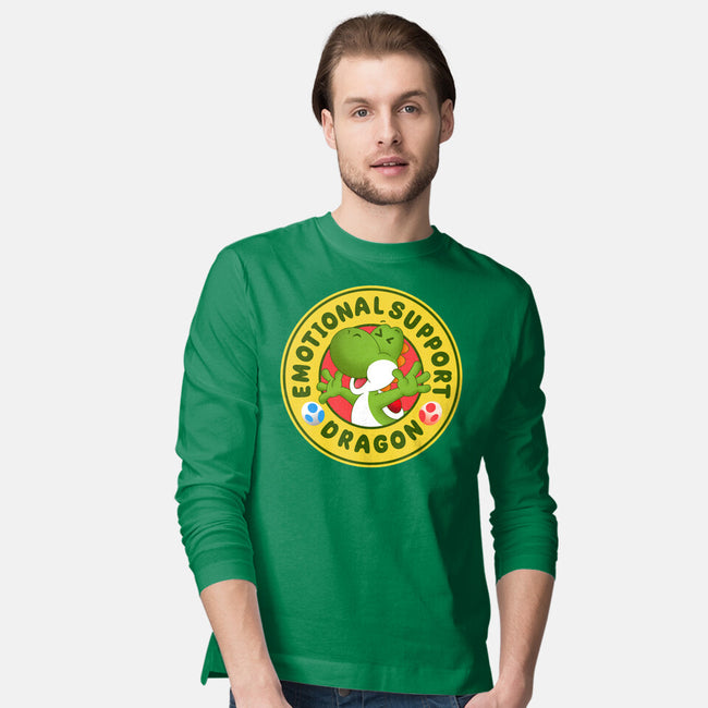 My Emotional Support Dragon-Mens-Long Sleeved-Tee-Tri haryadi