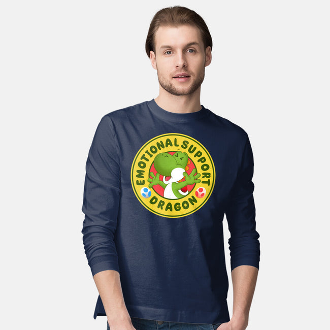 My Emotional Support Dragon-Mens-Long Sleeved-Tee-Tri haryadi