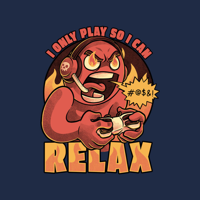 Video Game Relax Player-None-Glossy-Sticker-Studio Mootant