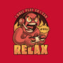 Video Game Relax Player-None-Stretched-Canvas-Studio Mootant