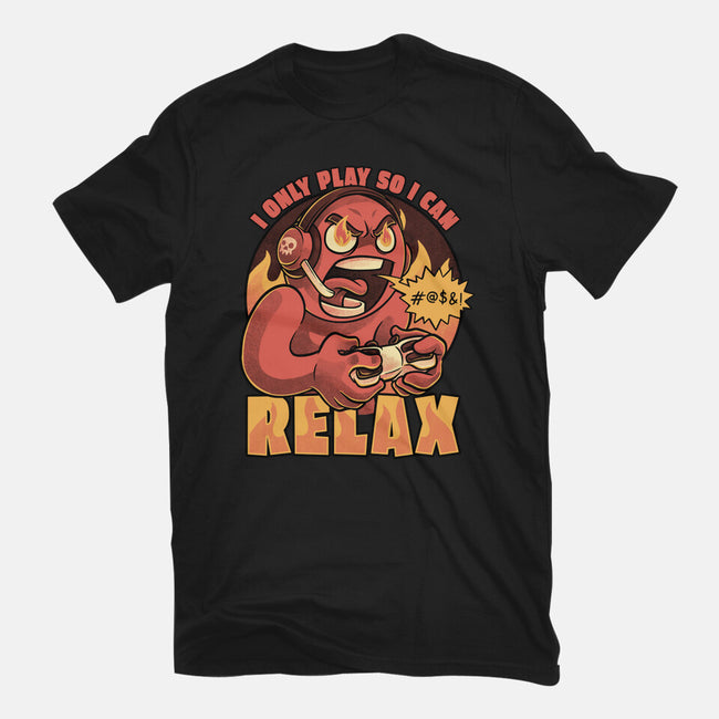 Video Game Relax Player-Youth-Basic-Tee-Studio Mootant