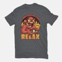 Video Game Relax Player-Mens-Heavyweight-Tee-Studio Mootant