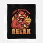 Video Game Relax Player-None-Fleece-Blanket-Studio Mootant