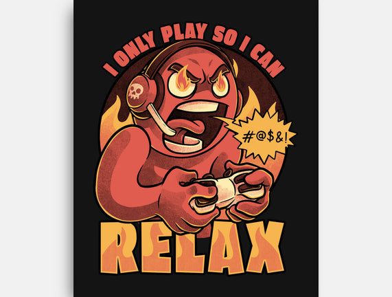 Video Game Relax Player