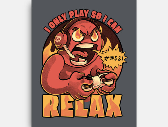 Video Game Relax Player