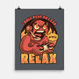 Video Game Relax Player-None-Matte-Poster-Studio Mootant