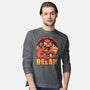 Video Game Relax Player-Mens-Long Sleeved-Tee-Studio Mootant