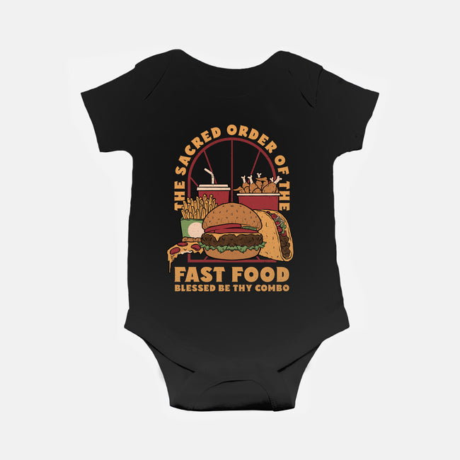 Sacred Order Of Fast Food-Baby-Basic-Onesie-Studio Mootant