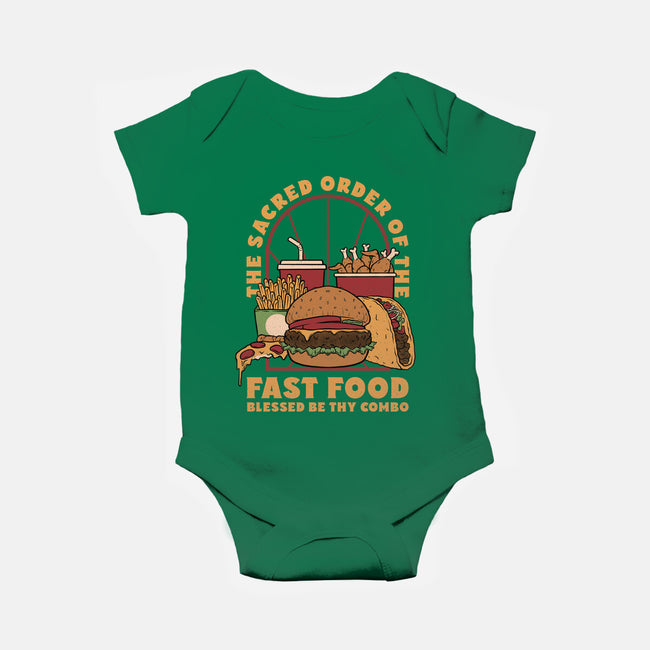 Sacred Order Of Fast Food-Baby-Basic-Onesie-Studio Mootant