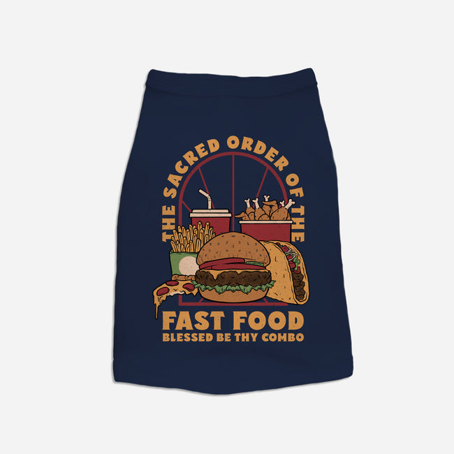 Sacred Order Of Fast Food-Dog-Basic-Pet Tank-Studio Mootant