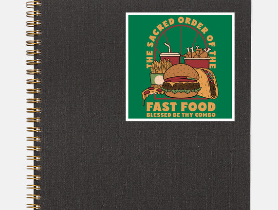 Sacred Order Of Fast Food