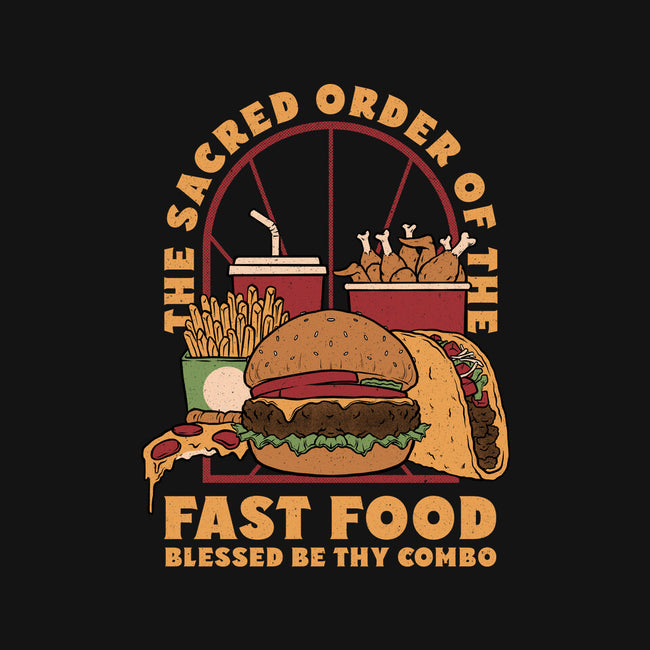 Sacred Order Of Fast Food-None-Removable Cover-Throw Pillow-Studio Mootant