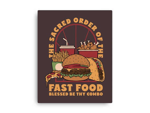 Sacred Order Of Fast Food