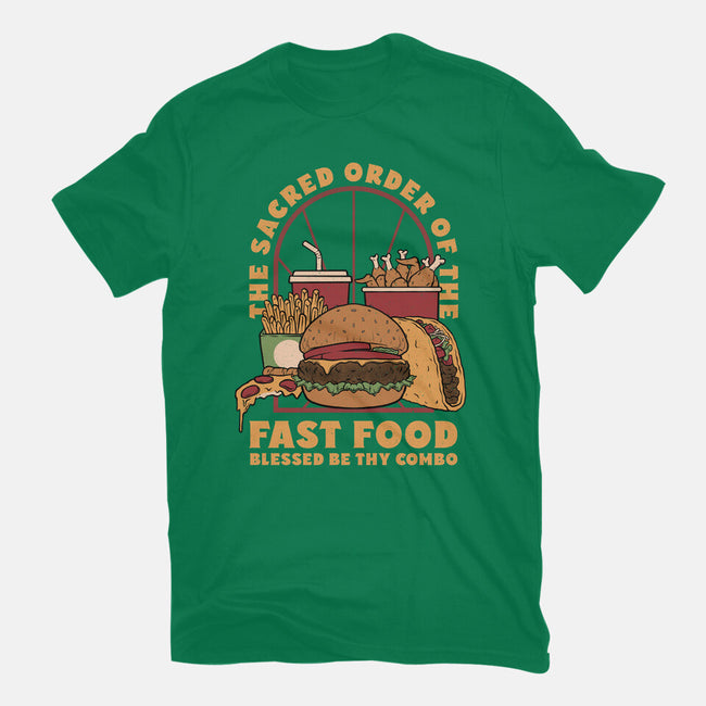 Sacred Order Of Fast Food-Mens-Basic-Tee-Studio Mootant