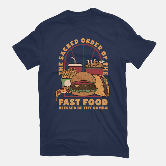 Sacred Order Of Fast Food-Womens-Basic-Tee-Studio Mootant