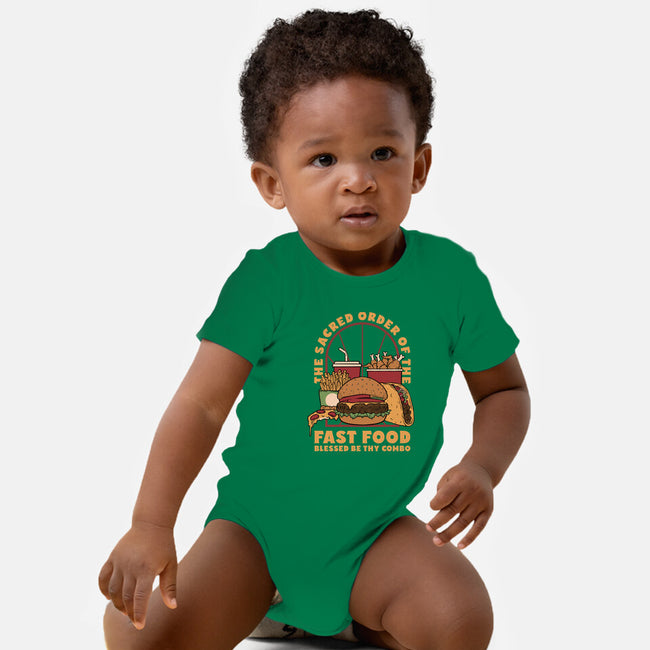 Sacred Order Of Fast Food-Baby-Basic-Onesie-Studio Mootant