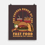 Sacred Order Of Fast Food-None-Matte-Poster-Studio Mootant