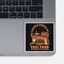 Sacred Order Of Fast Food-None-Glossy-Sticker-Studio Mootant